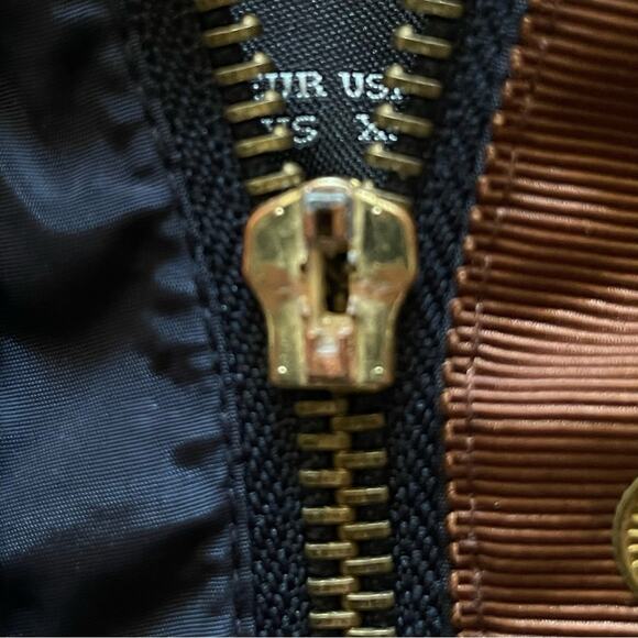 Zara navy blue hooded fall full zip windbreaker jacket size extra small XS b20 - Picture 4 of 6